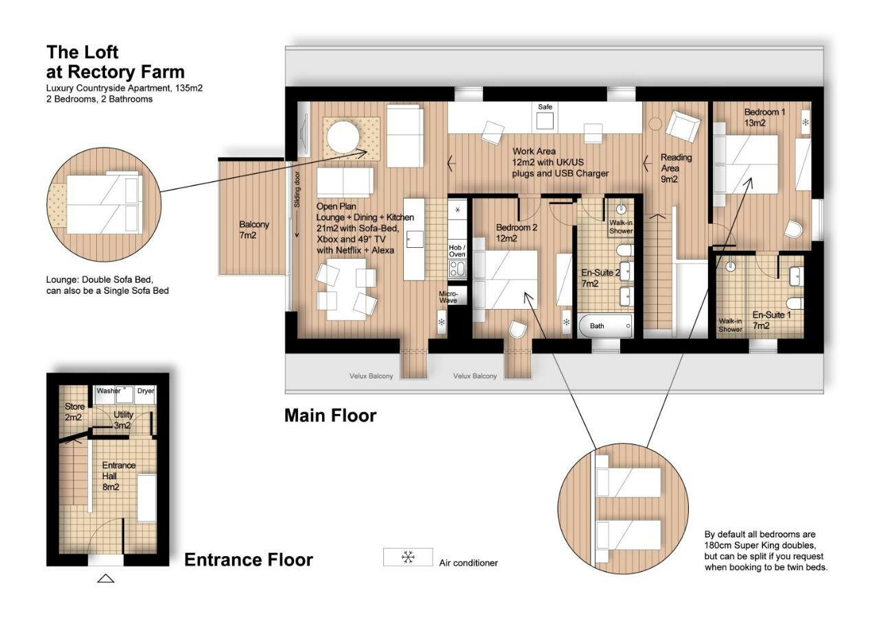 Вілла The Loft : Luxury Countryside Retreat For Family & Friends Clipston  Екстер'єр фото